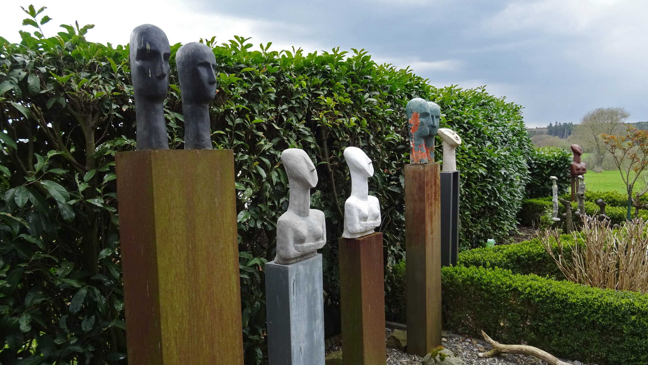 Offener Skulpturen Garten Www Regenbogen Be