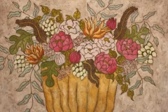 "Bouquet", 65 x 68 (såld)