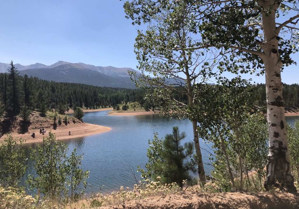Pikes Peak. Colorado Springs.