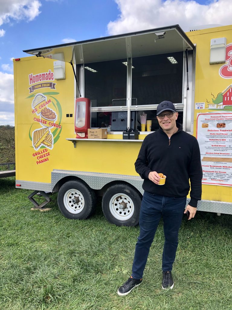 Cheese Curd food truck in Yellow Springs, Ohio