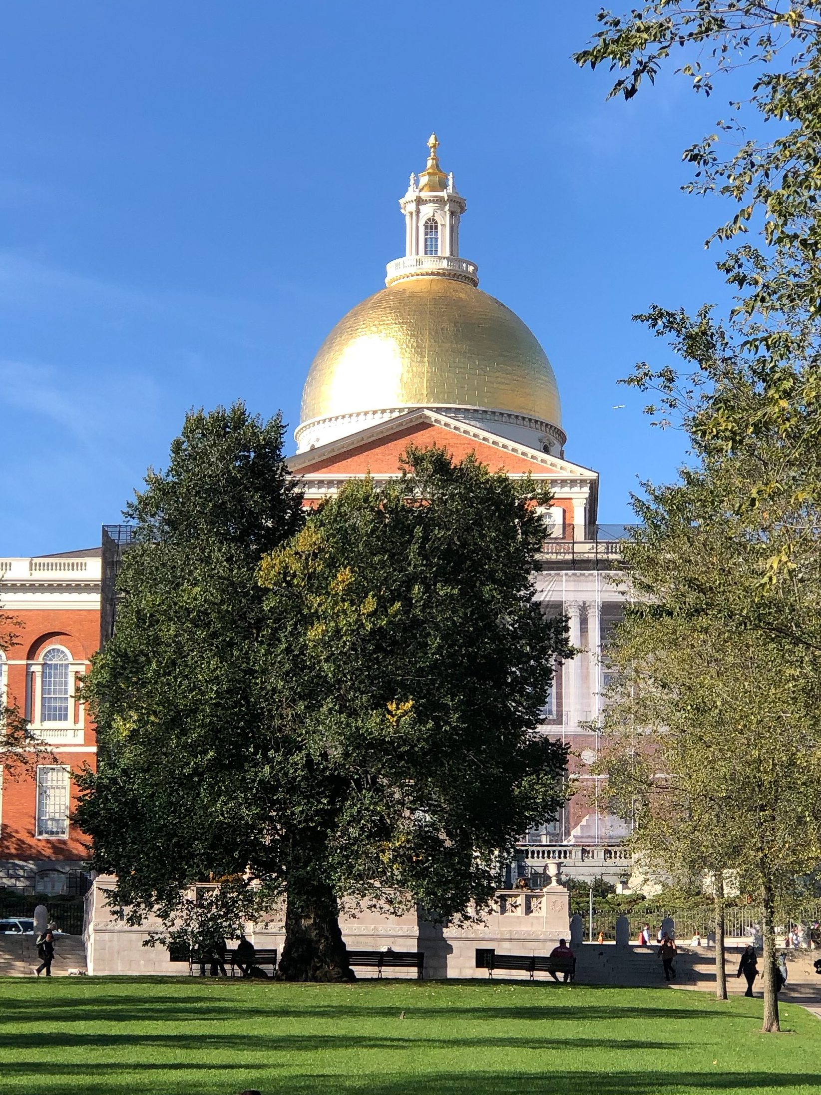 On the Freedom Trail: Massachusetts State House 