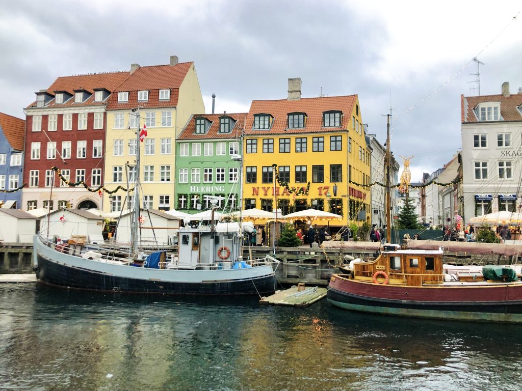 Decorated Nyhavn is a reason to visit Copenhagen in the wintertime