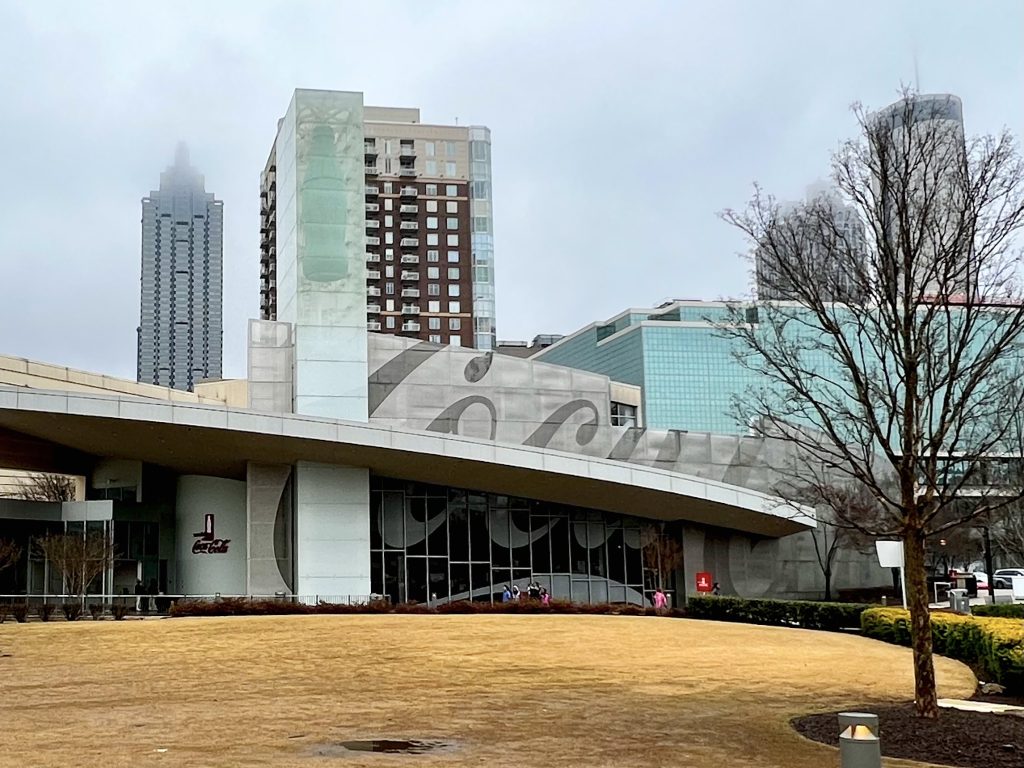 Atlanta on a rainy day