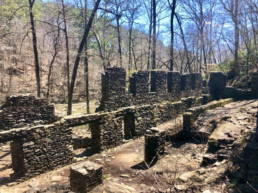 Remains of the Marietta Paper Mill