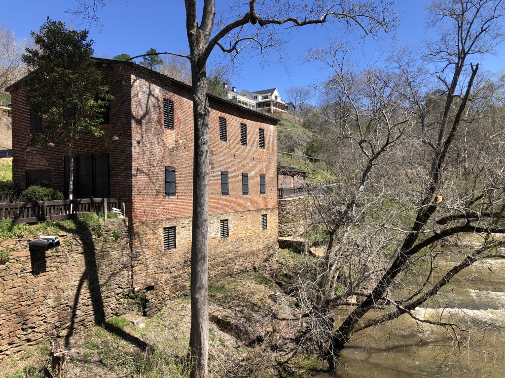Machine shop at Roswell Mill