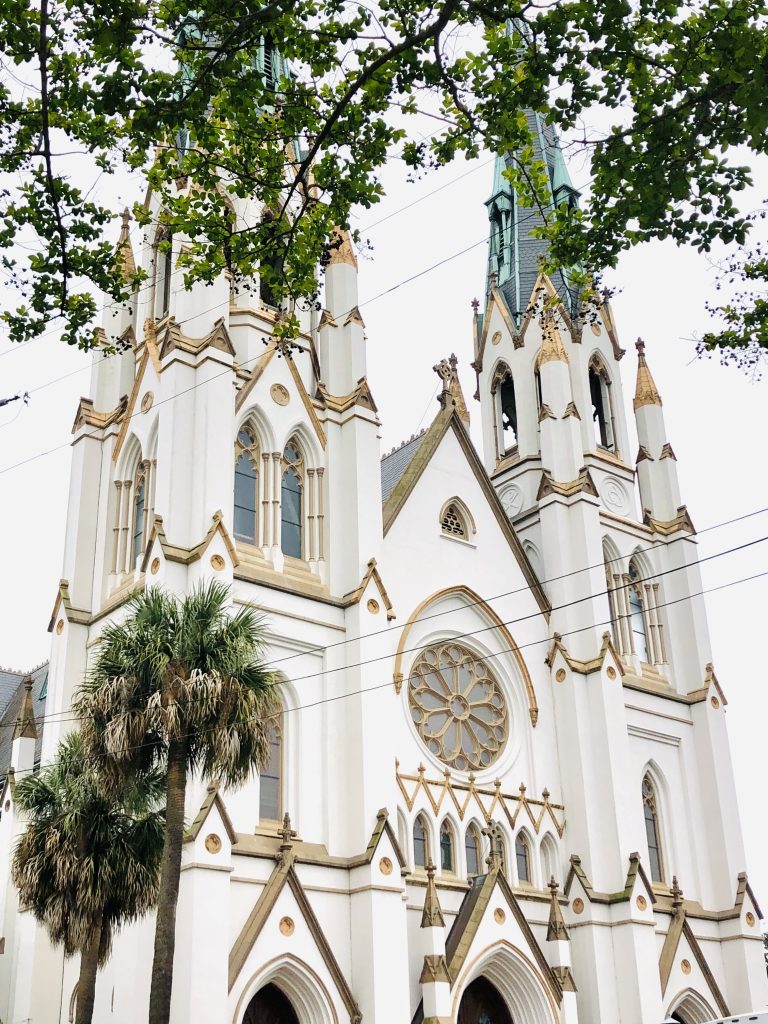 The Cathedral of Saint Johns the Baptist in Savannah is part of experiencing the perfect day in Savannah