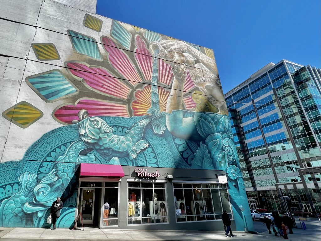 Beau Stanton mural in Nashville