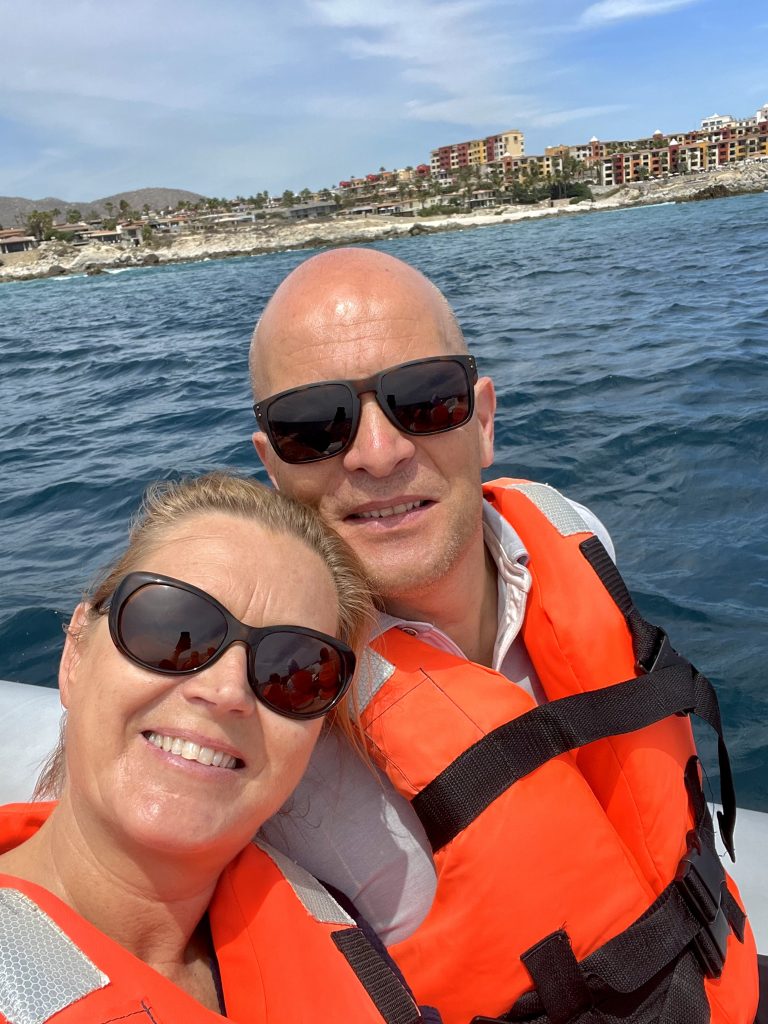 Whale watching selfie