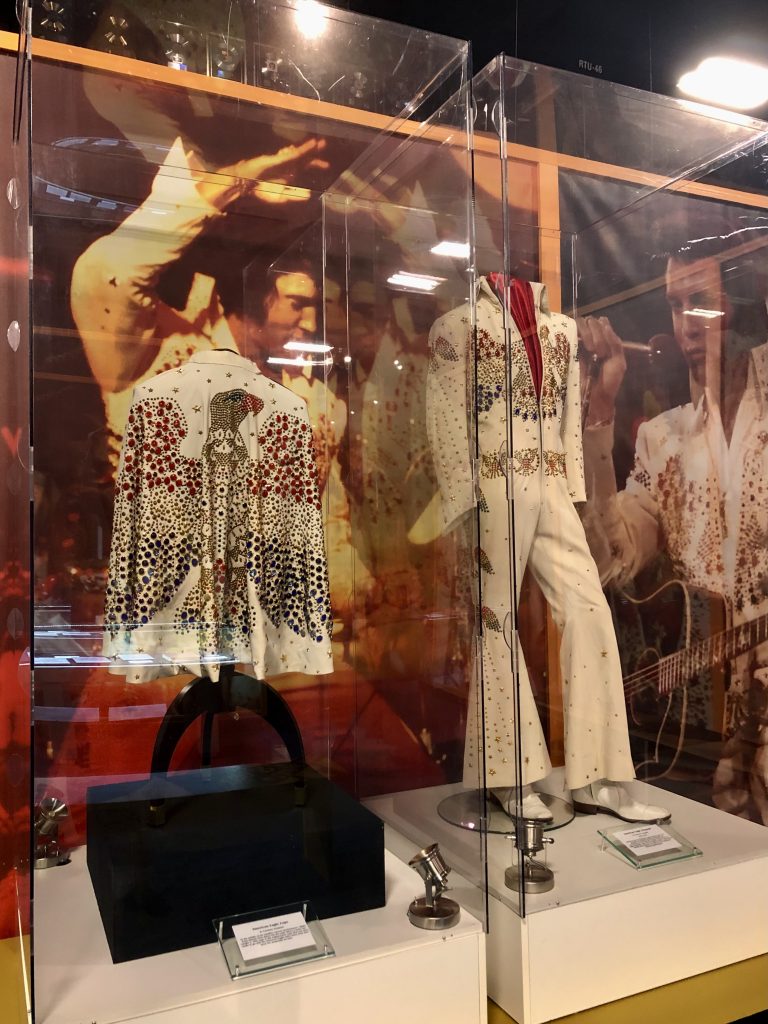 Elvis's iconic Las Vegas costume