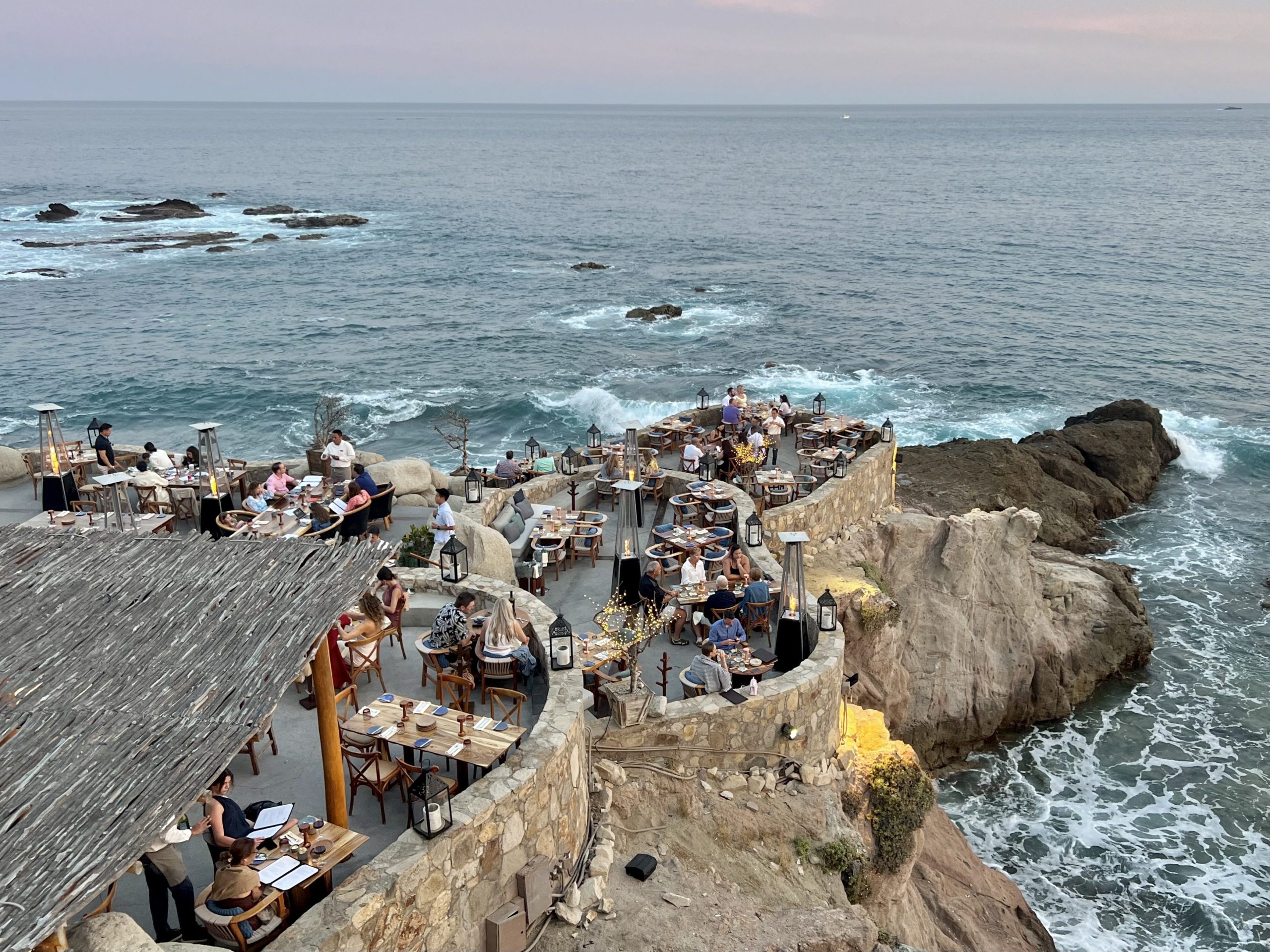 Cocina del Mar at sunset