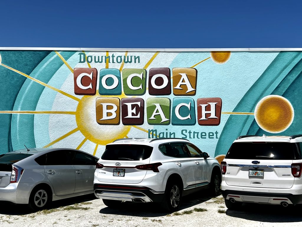 Mural in Downtown Cocoa Beach