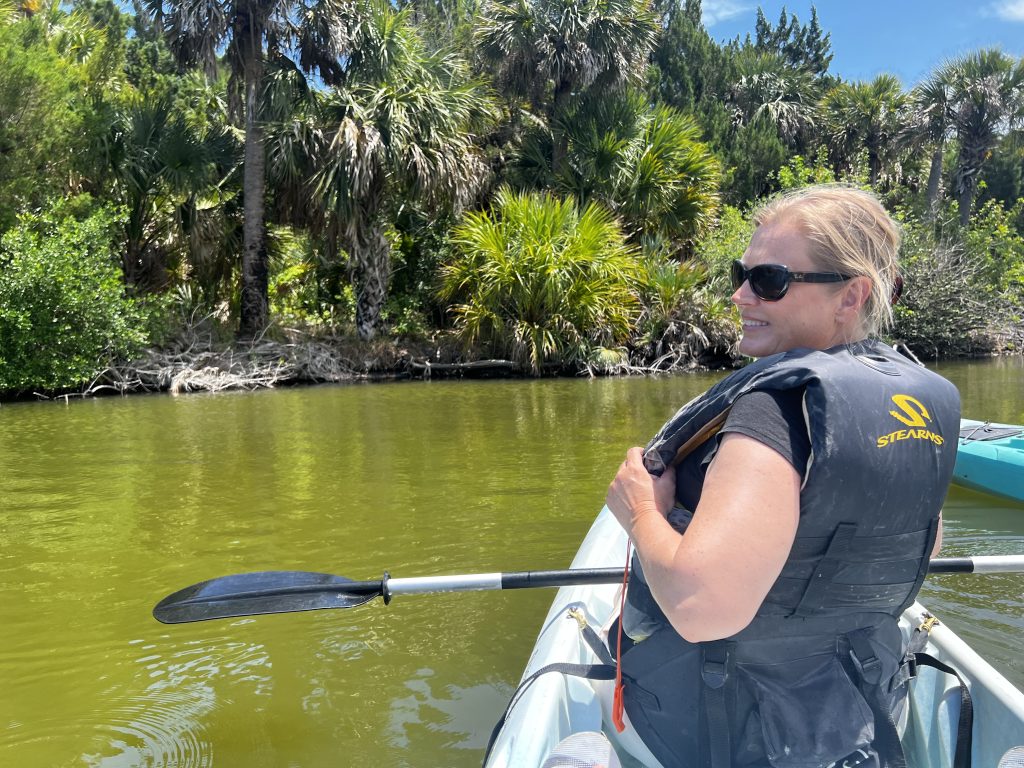 Kayaking at Merritt Island Wildlife Refuge