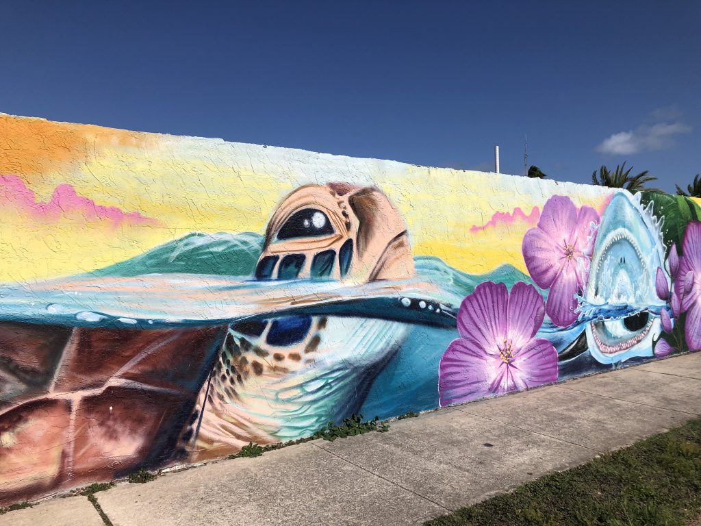 Discover the Magic of Cocoa Beach: Mural in Downtown Cocoa Beach