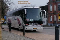 Togbus fra Papuga mellem Ejby og Fredericia