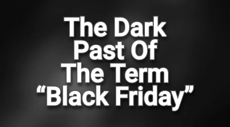 The dark past of the term “Black Friday”