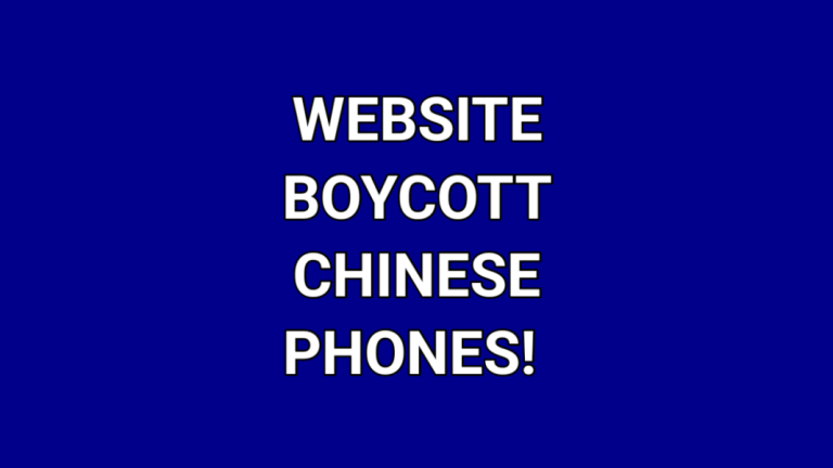 To be guided to our website “America Boycott Chinese Phones!“ open this post!