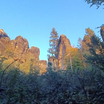 Landschaft in der Sächsischen Schweiz