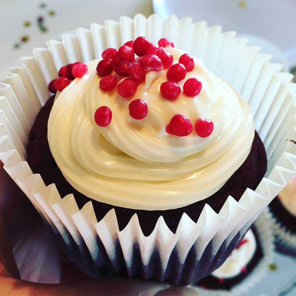 Laktosefri sjokolade Red Velvet cupcakes – Reiseglede