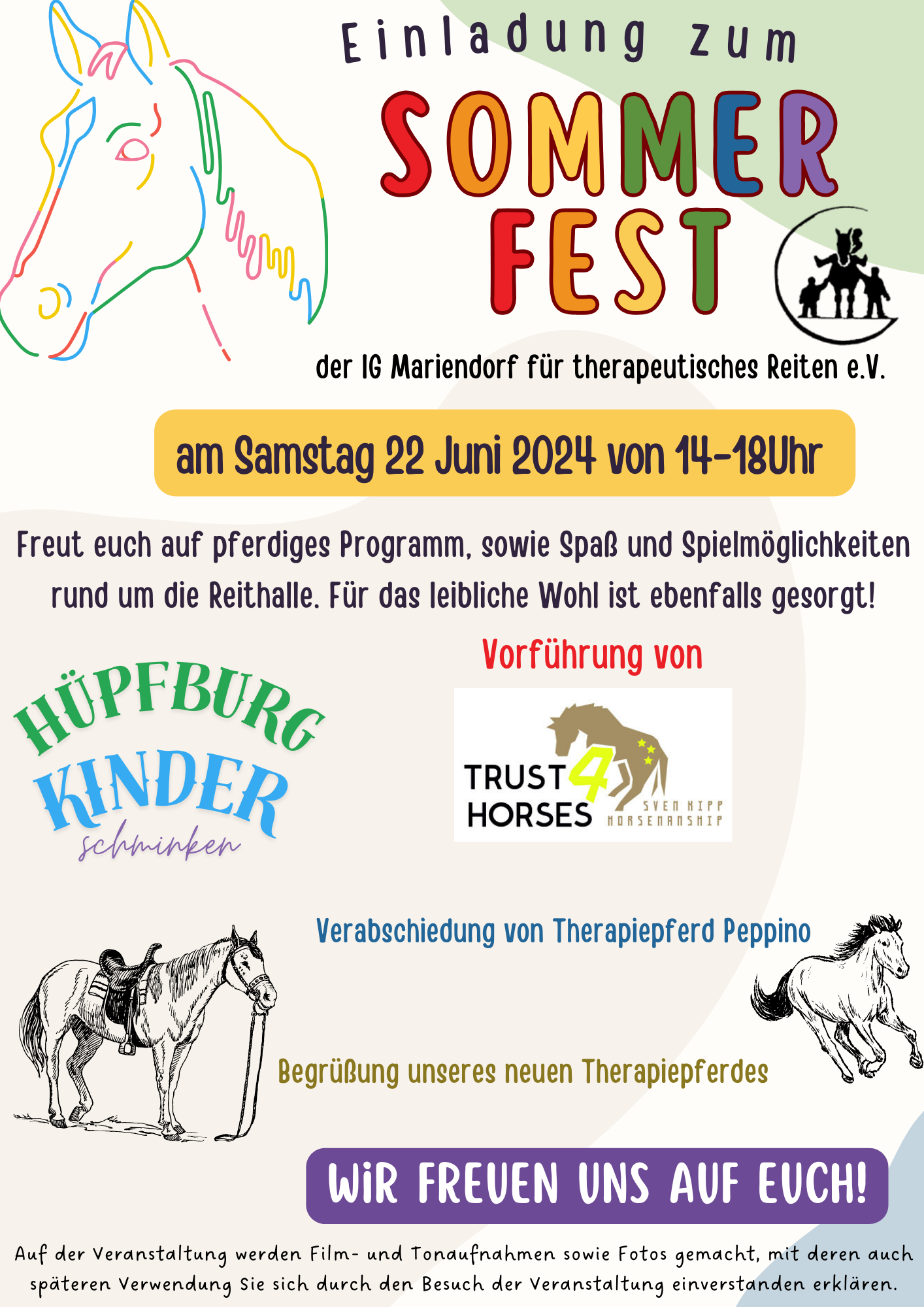 Einladung zum Sommerfest