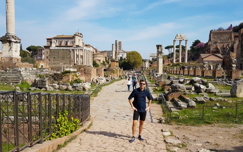 Forum Romanum med i Colosseum billetter