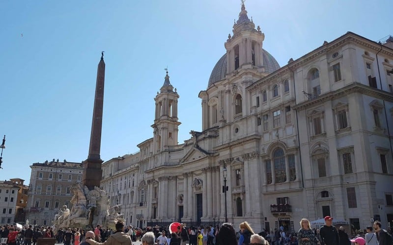 Piazza Navona i Rom