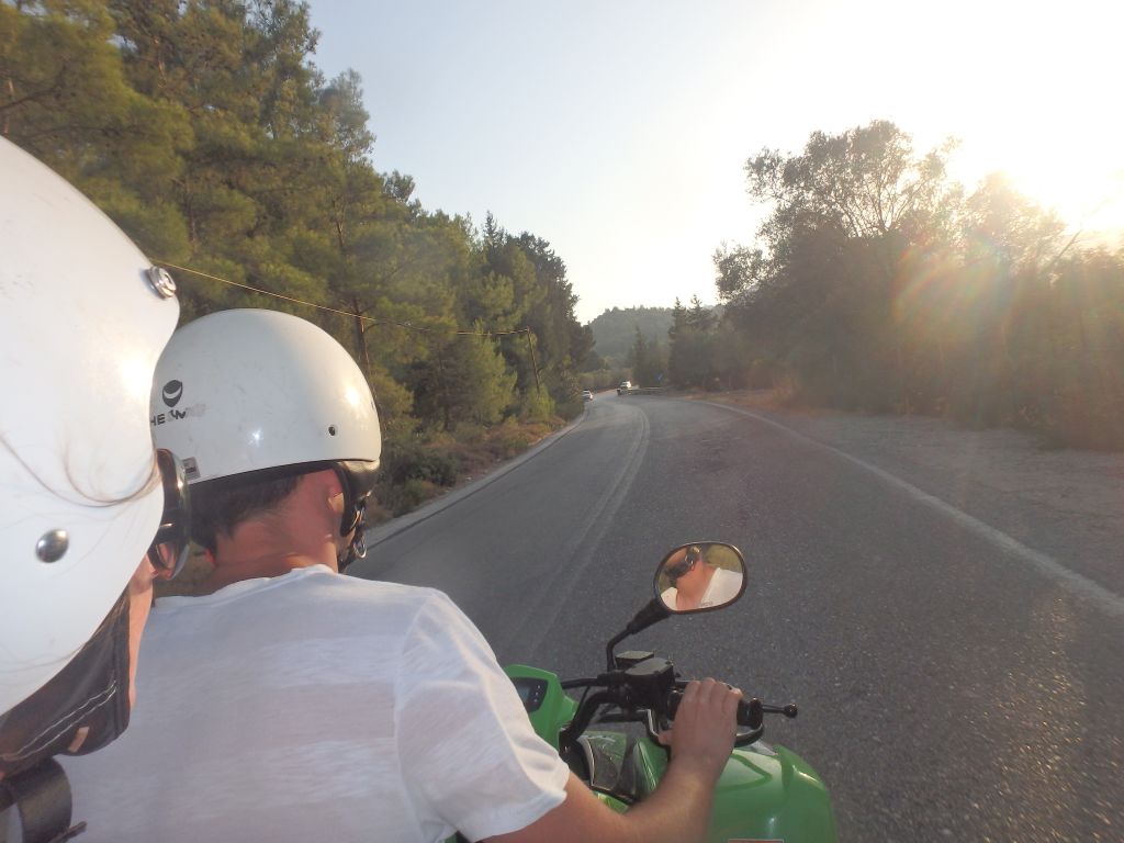 ATV eventyr på Rhodos