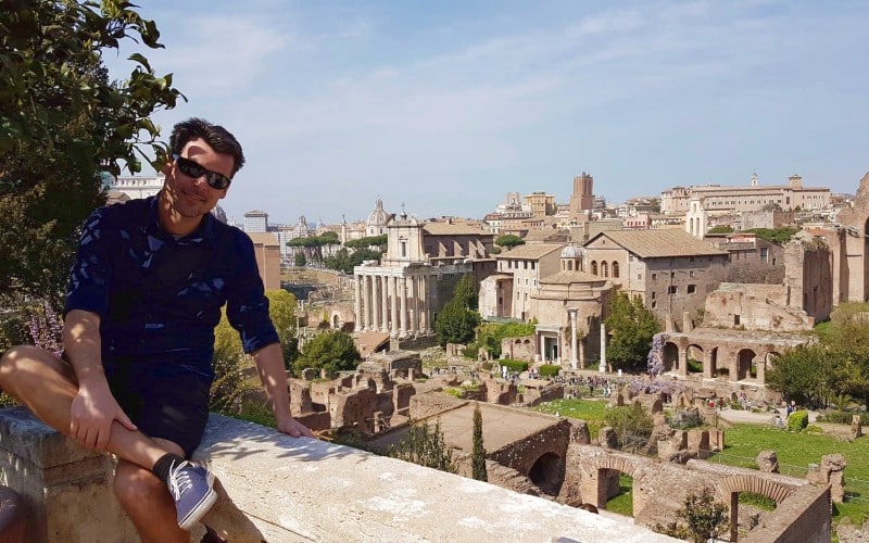 forum romanum seværdigheder i rom italien
