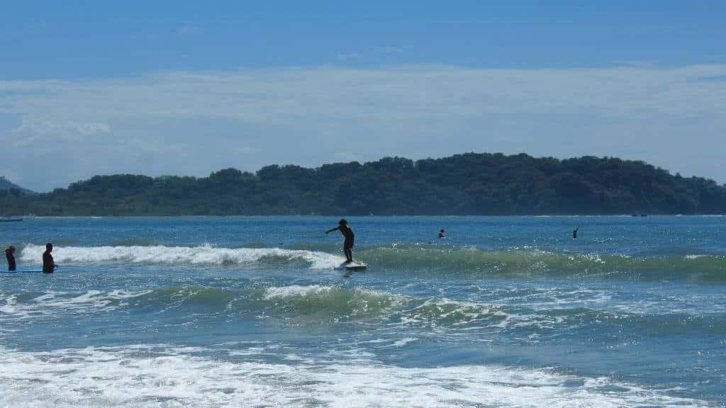 Surfere ved Samara Costa Rica