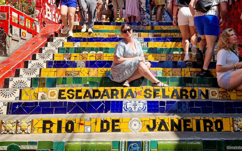 Escadaria Selaron - Brasilien seværdighed