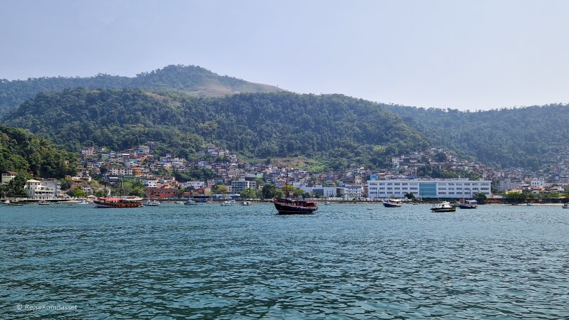 Fra Ilha Grande mod Paraty