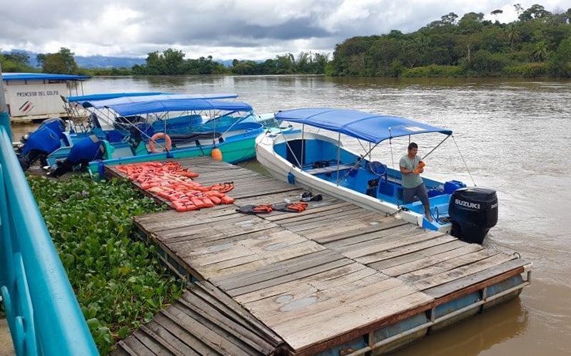 Med båd til Drake Bay Costa Rica