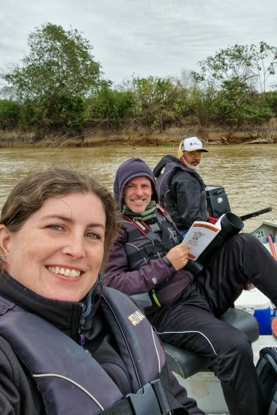 På jaguar safari i Brasilien