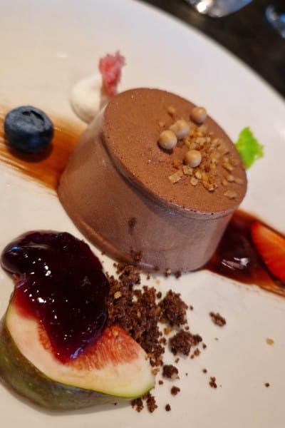 fantastisk dessert ombord på VIVA Cruises flodkrydstogt
