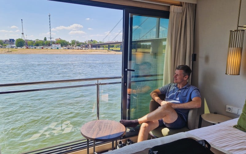 nyder udsigten på flodkrydstogt med VIVA Cruises