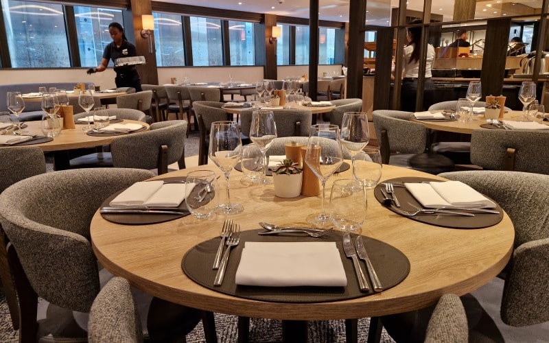 riverside restaurant ombord på viva one skibet