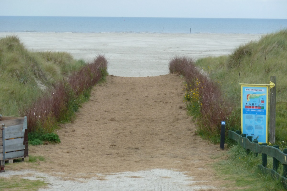 Strand på Schiermonnikoog.