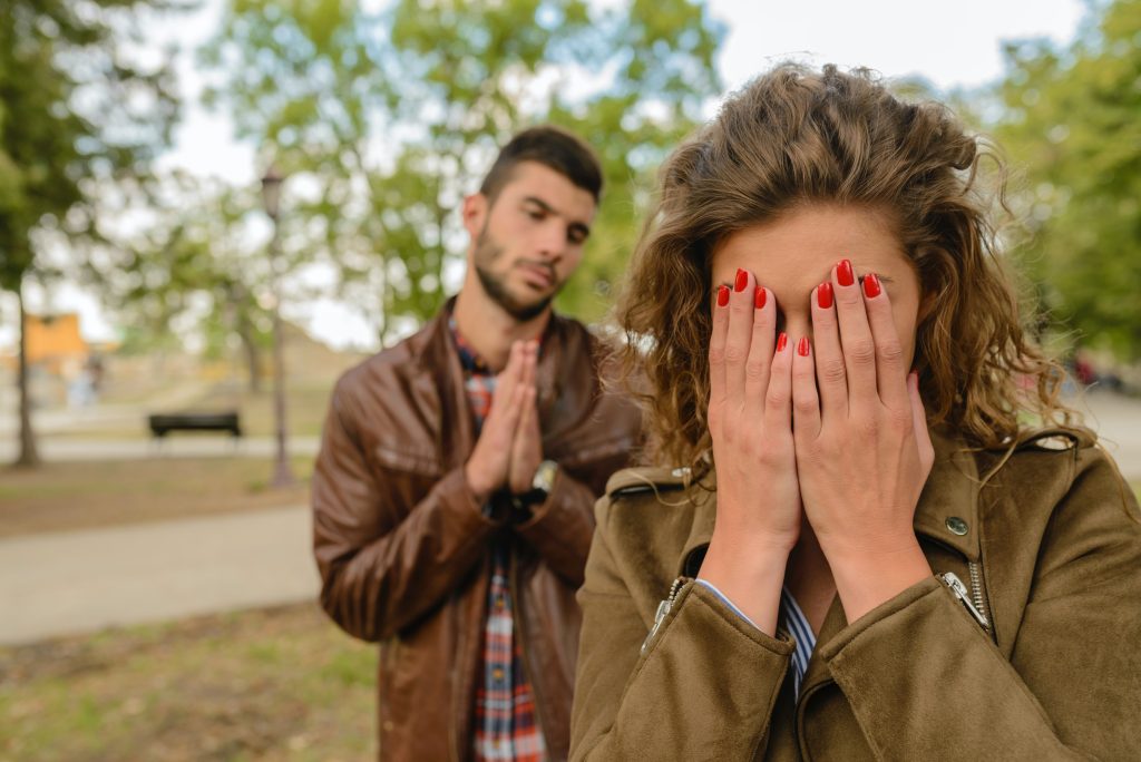 couple arguing