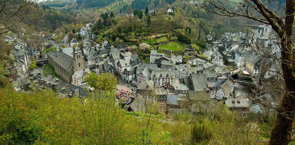 Monschau von oben