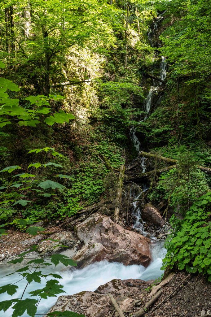 Wimbachklamm Wasserfall