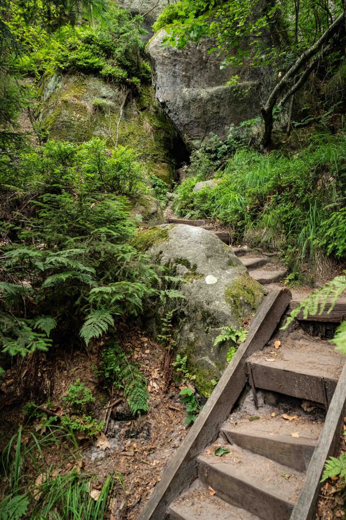 Aufstieg Heilige Stiege Treppen