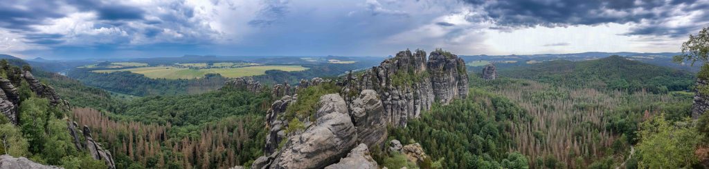 Schrammsteine Panorama