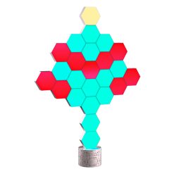 Cololight-Pro-Hexagon-Light–24-Pcs-Wall-&-Table