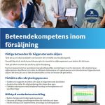 Beteendekompetenser inom försäljning Beteendekompetenser inom försäljning för högpresterande säljare
