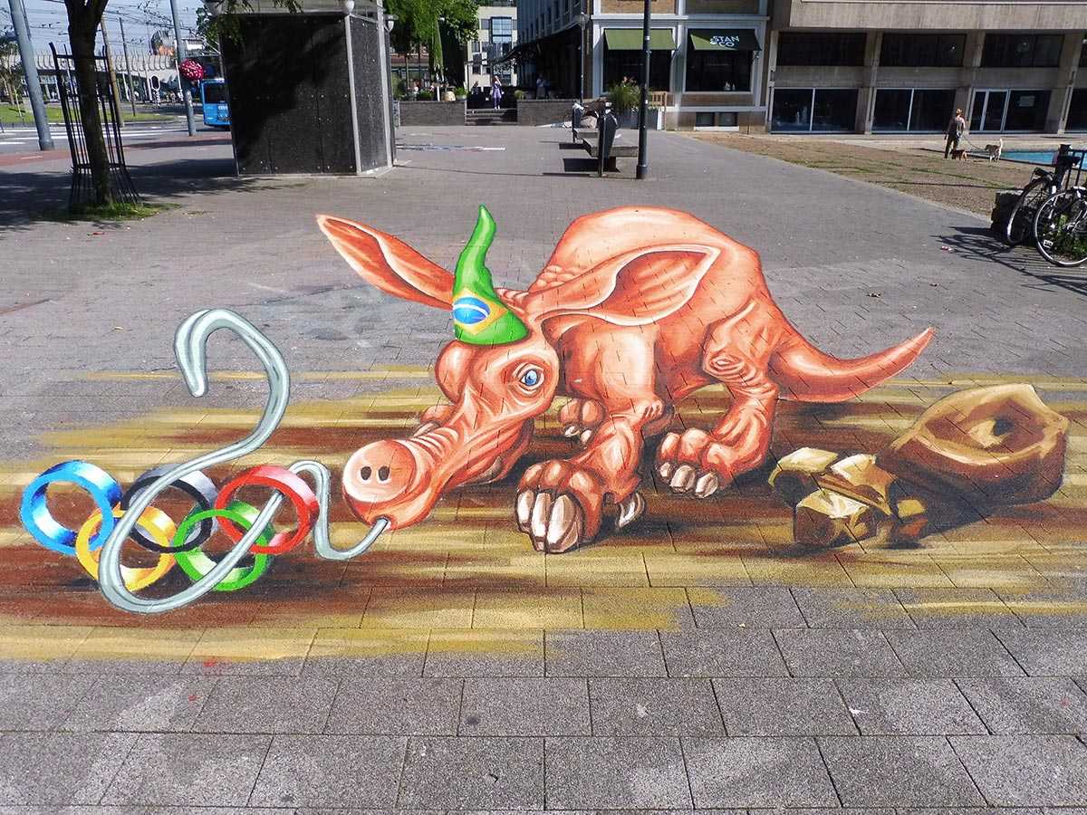 3d-streetpainting-3d-worldstreetpainting-festival-arnhem-olympic-aardvark-by-remko-van-schaik-1