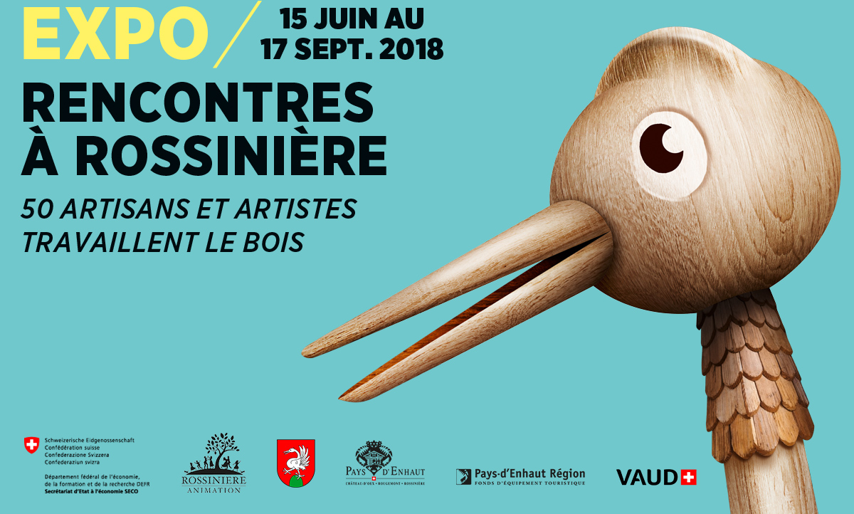 Rencontre à Rossinière Expo du 15 juin au 17 septembre 2018