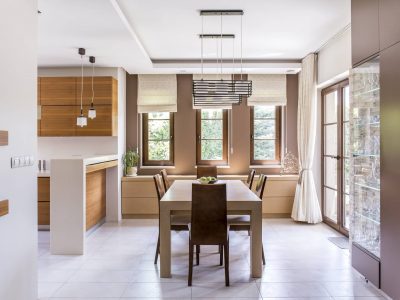 Kitchen and dining room design