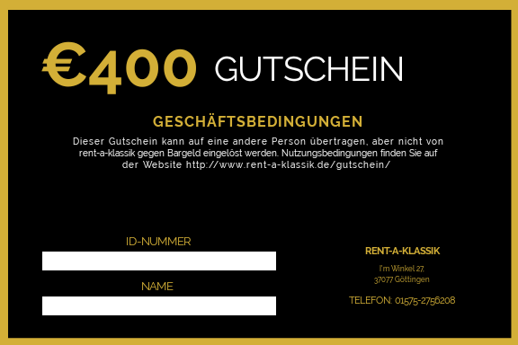 400 Euro Gutschein