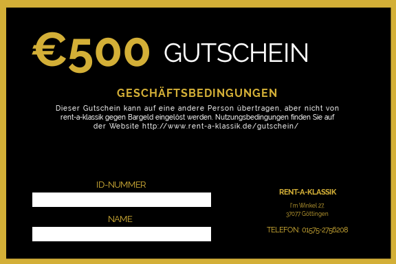 500 Euro Gutschein