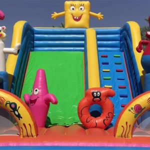 Big and Funny Sponge Bob Slide for Rent