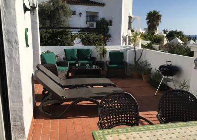 Terrace - Rent apartment in Nerja